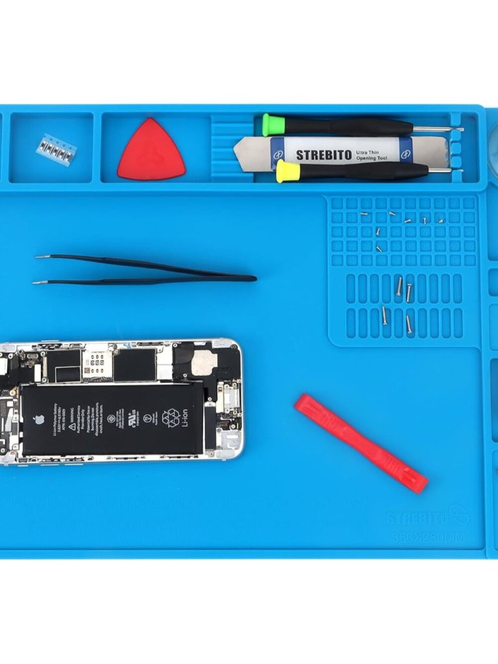 Soldering Mat Electronics Repair Mat, Silicone Work Mat 13.8"x9.9"